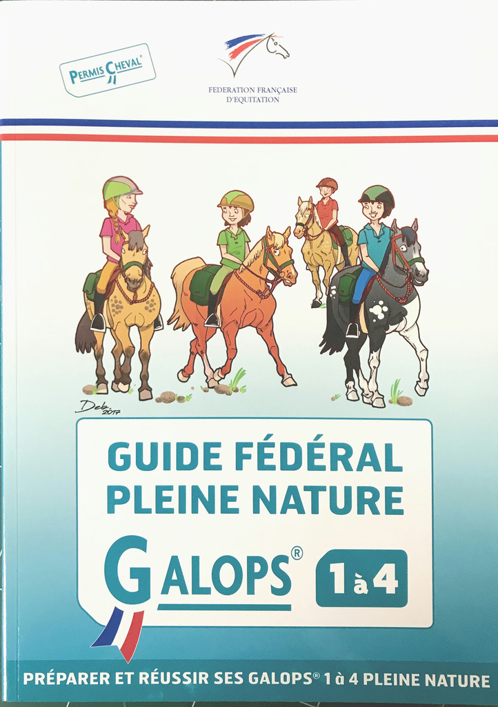 Guide Fédéral pleine nature, Galops 1 à 4
