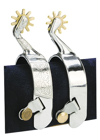 [920534] Éperons WESTRIDE en inox