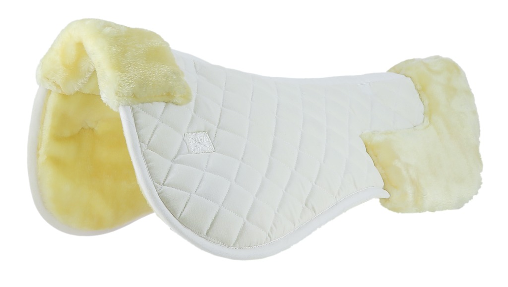 [206065001] Amortisseur de dos RIDING WORLD (Blanc, Cheval)