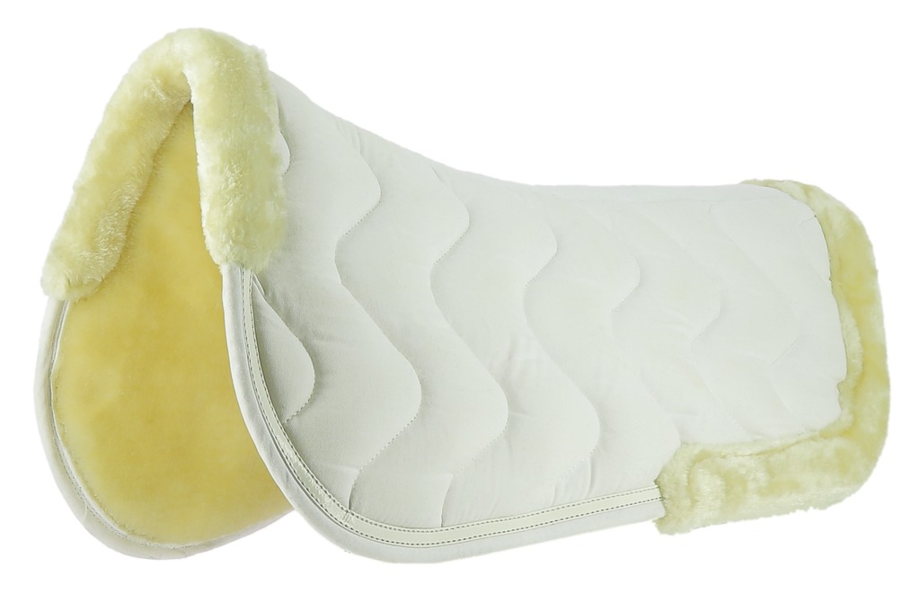 [206068001] Amortisseur de dos EQUITHÈME "Jump Pro" (Blanc/Blanc brillant)