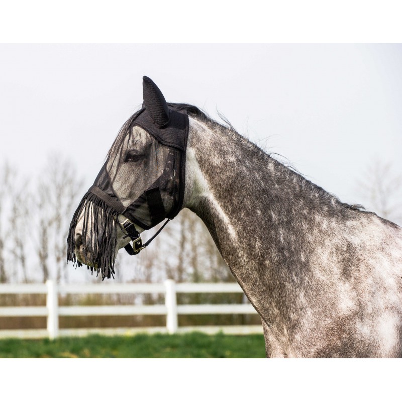 [306904302] Masque anti-mouches RIDING WORLD - Franges