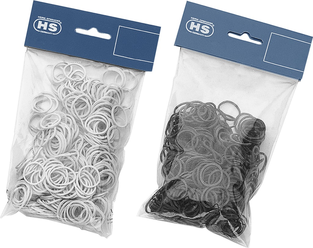 [345420001] Élastiques à crinière SPRENGER (Blanc)