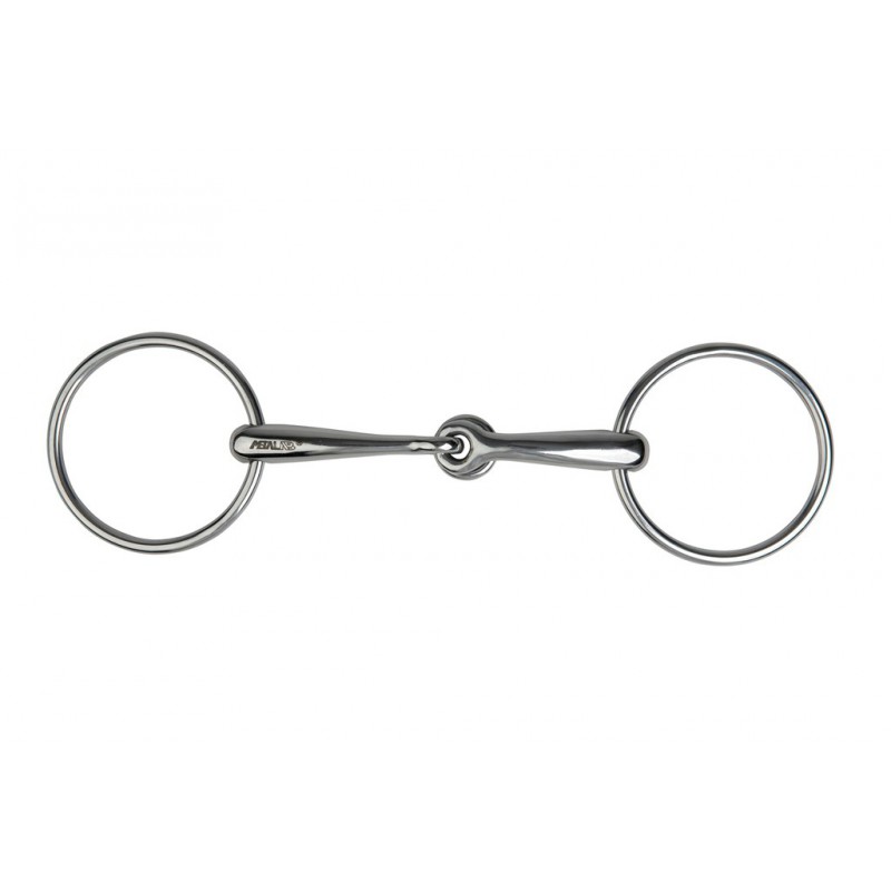 [590007125] Mors 2 anneaux METALAB inox, arrêt (125mm)