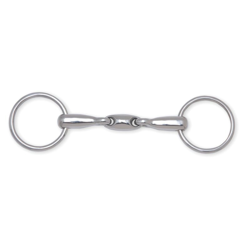 Mors de bride METALAB double brisure, 16 mm