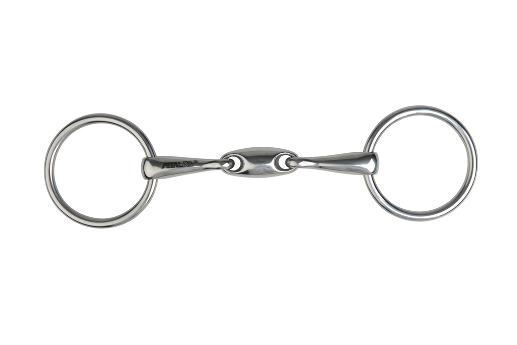 Mors de bride METALAB double brisure, 14 mm