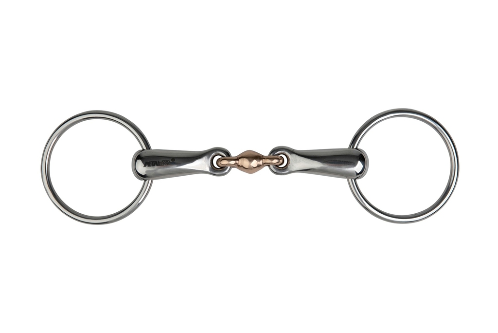 Mors 2 anneaux METALAB - Lien en cuivre