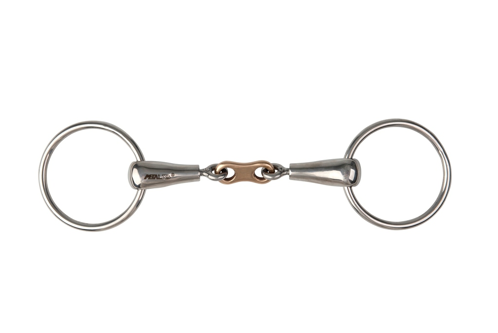 Mors 2 anneaux METALAB "Pinchless Bristol" lien en cuivre