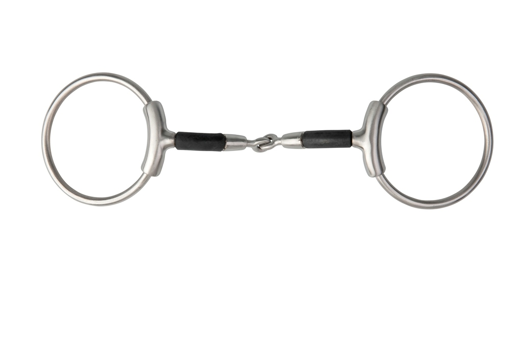 [590024130] Mors 2 anneaux METALAB "Francois Gautier Pinchless" caoutchouc (130mm)