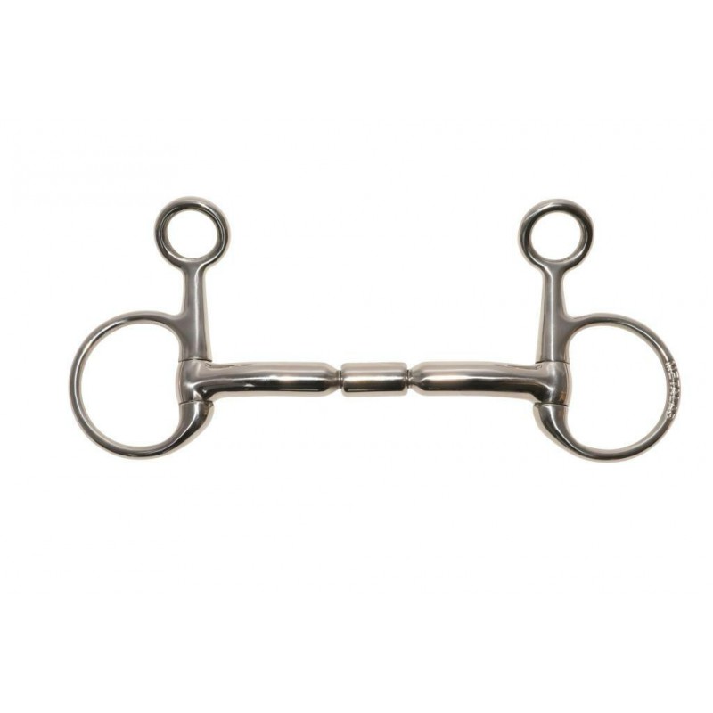 Mors olive Baucher METALAB - Elite droit rouleau