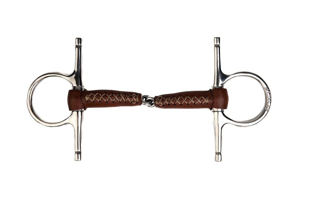 Mors aiguilles METALAB - Pinchless gainé cuir