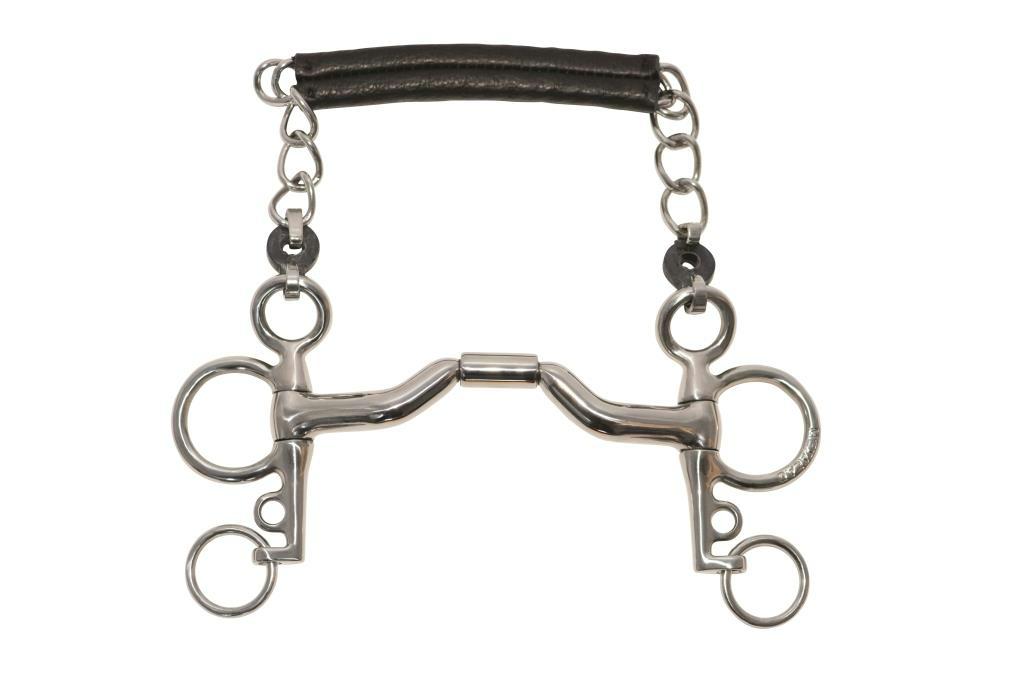 [590075125] Mors pelham METALAB "Elite" cintré, passage de langue (125mm)