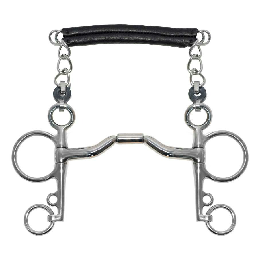 Mors Pelham METALAB - Elite cintré rouleau