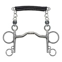 Mors Pelham METALAB - Elite cintré rouleau