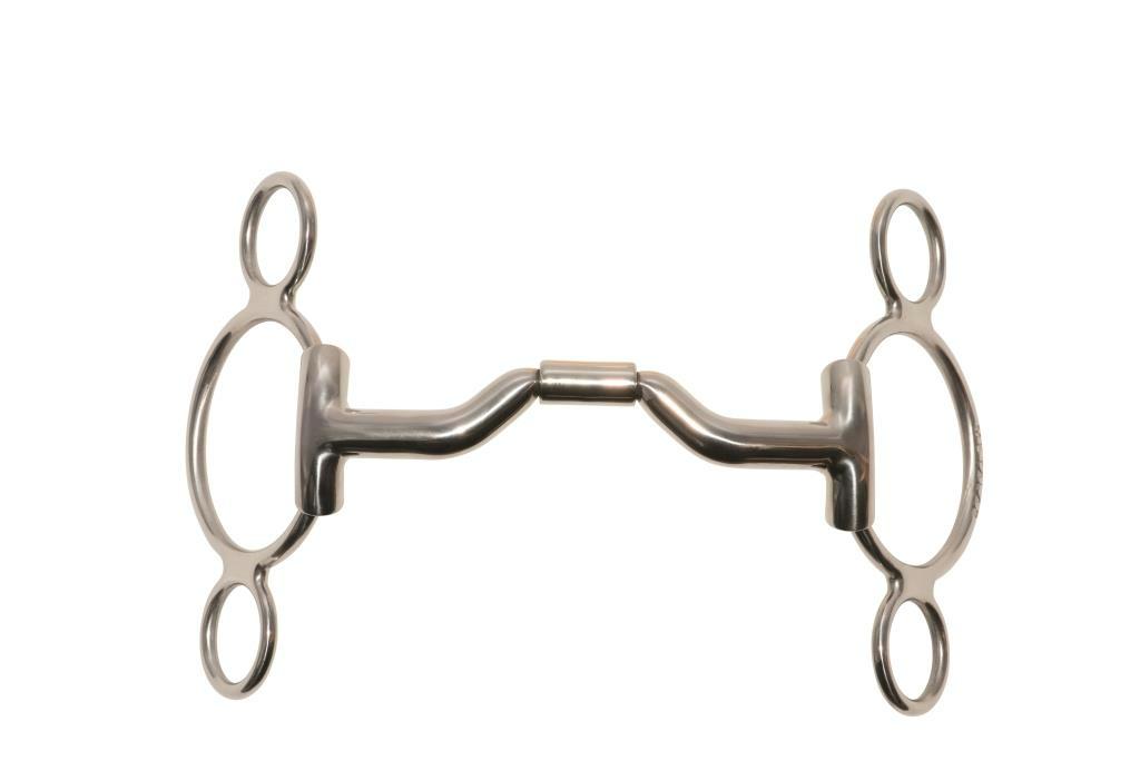 [590083125] Mors 3 anneaux METALAB, passage de langue (125mm)