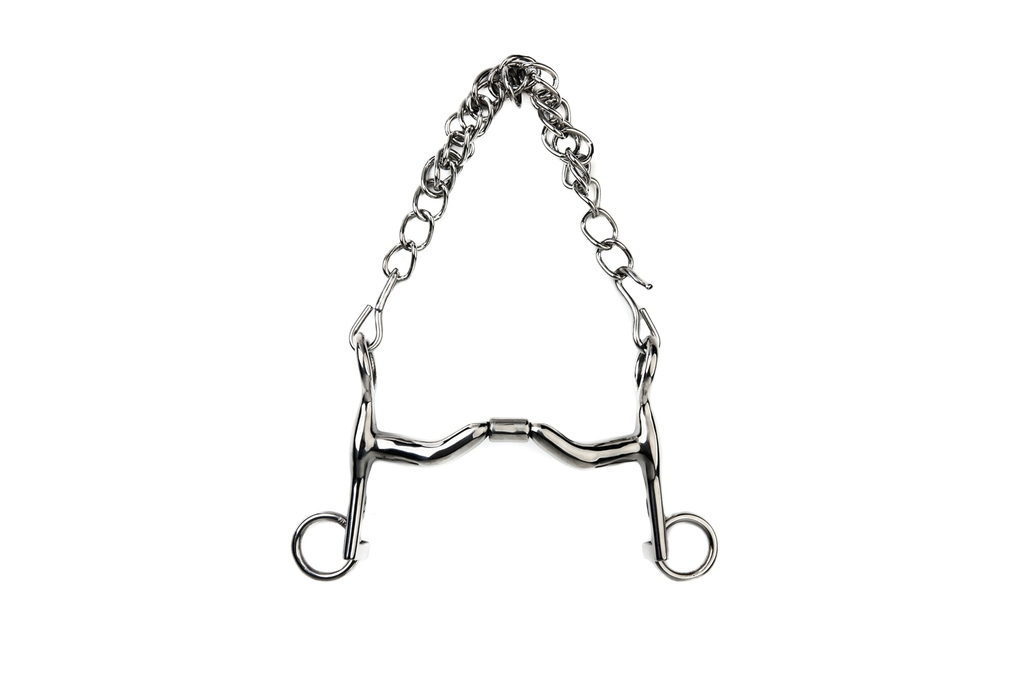 Mors de bride METALAB - Elite branches courtes