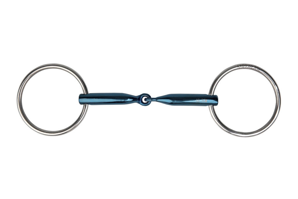 Mors 2 anneaux METALAB - Eco Blue brisé