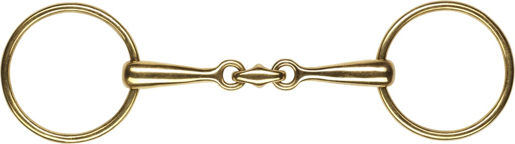 [600270115] Mors 2 anneaux FEELING "Anatomic" cyprium, canons pleins fins (115mm)