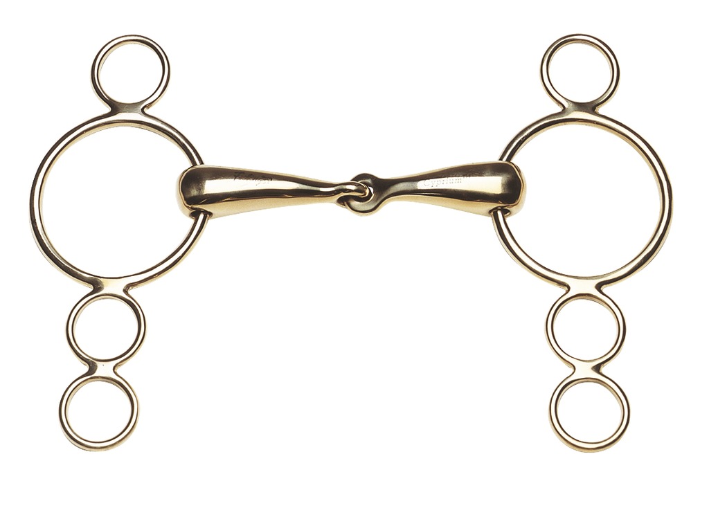 [600312125] Mors réglable FEELING 4 anneaux cyprium (125mm)