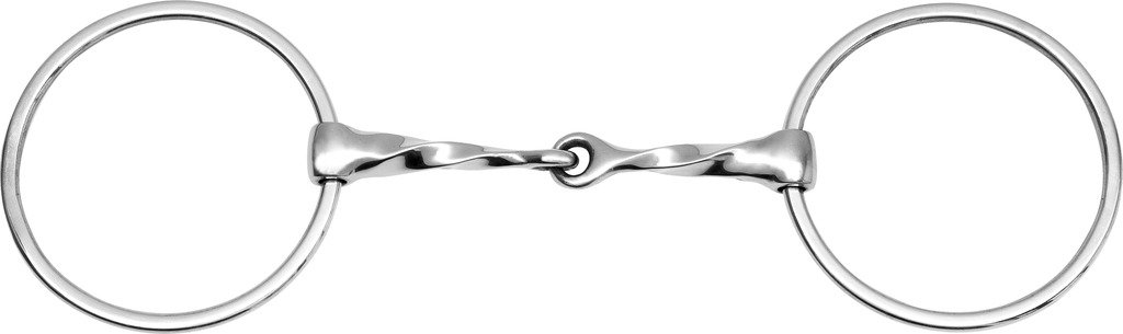 [600450125] Mors 2 grands anneaux FEELING torsadé (125mm)