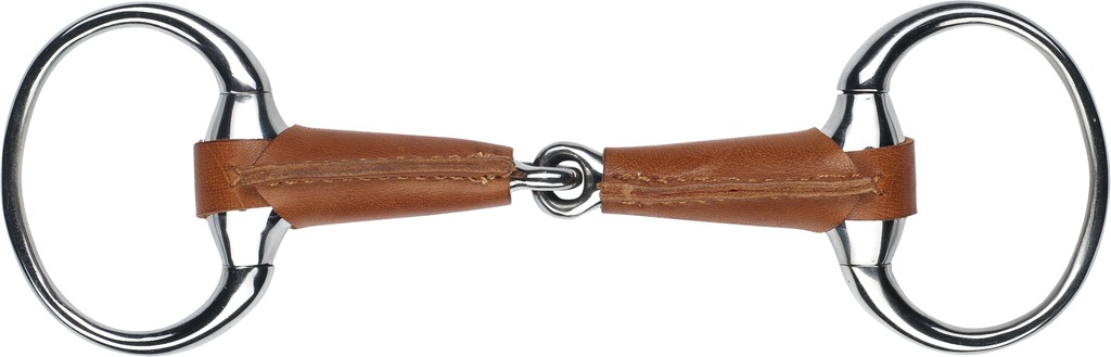 [601300115] Mors olive FEELING gainé cuir (115mm)