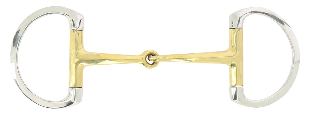 [606211115] Mors FEELING "Snaffle", en cyprium (115mm)