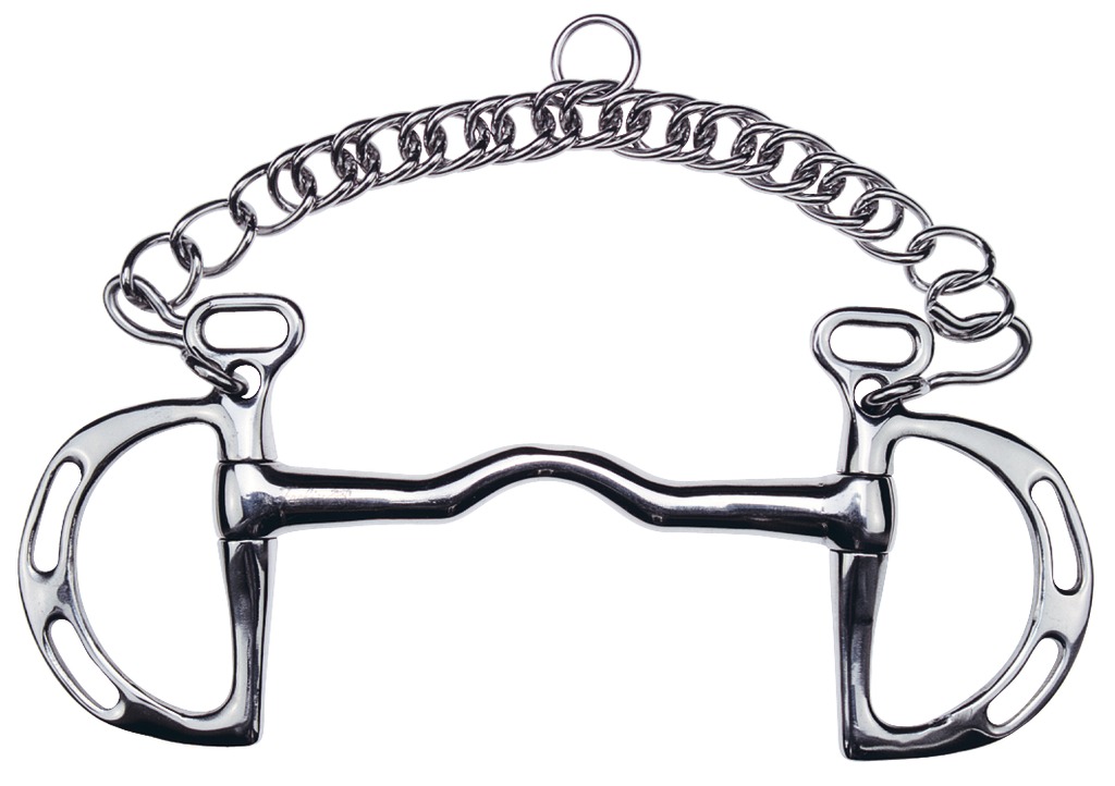 [606642115] Mors espagnol FEELING à passes, droit (115mm)