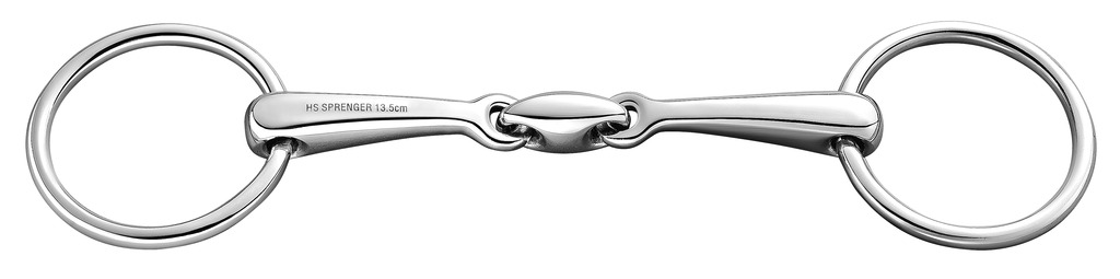 Mors 2 anneaux de bride SPRENGER double brisure