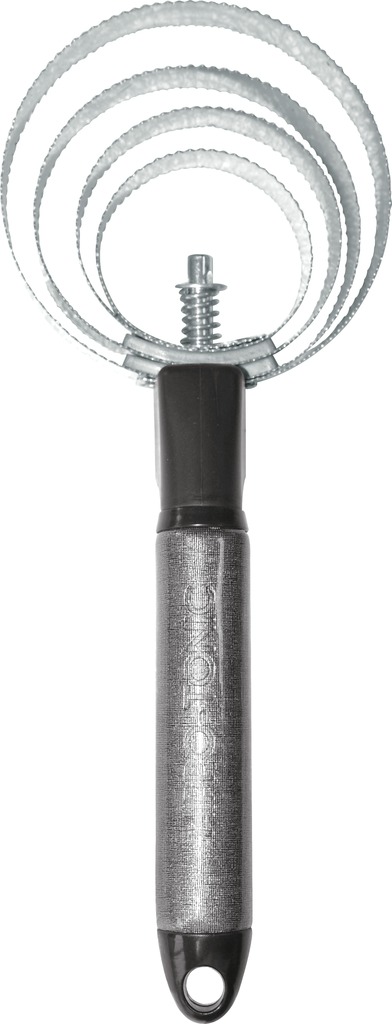 [700676011] HIPPOTONIC round metal comb - Glossy