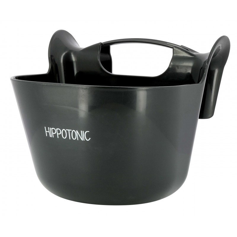 [704203002] Mangeoire portative à crochets HIPPOTONIC (Noir)
