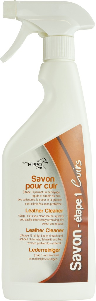 HIPPOTONIC Savon pour cuir spray - étape 1