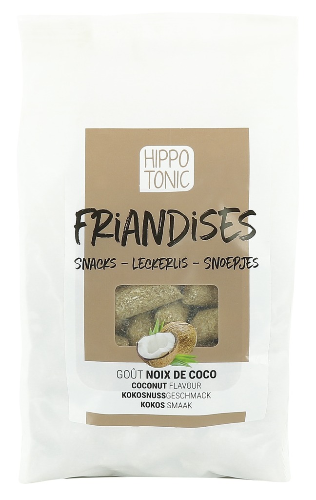 HIPPOTONIC Bonbons pour chevaux, goût noix de coco