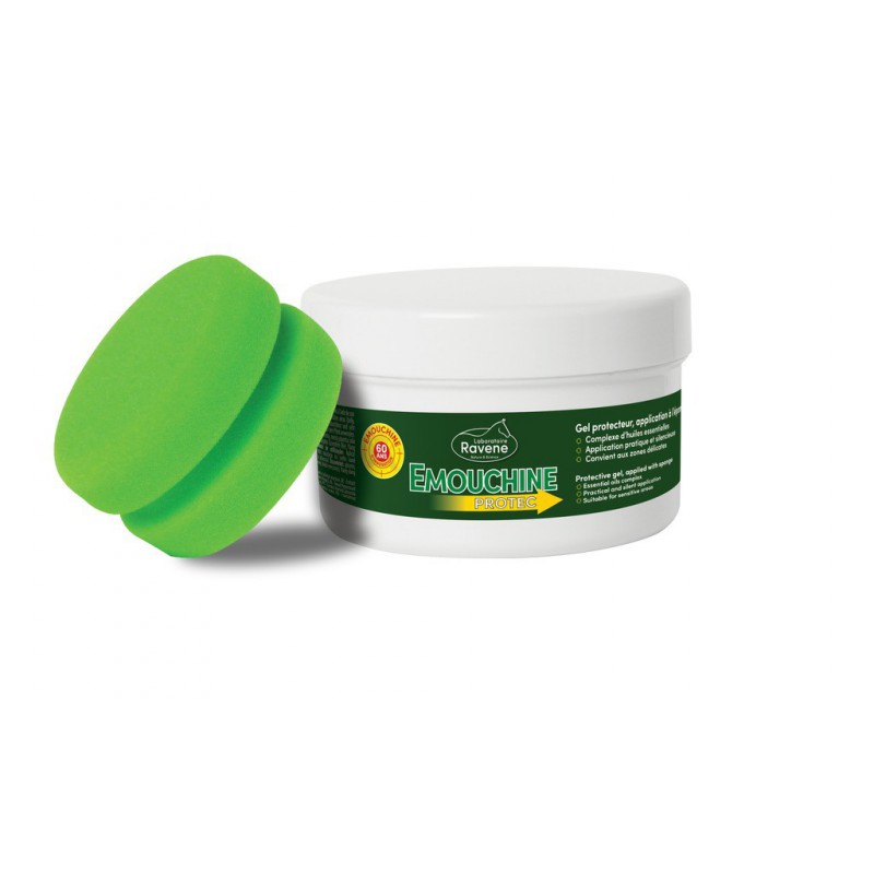 Émouchine Protec Gel RAVENE - Pot + éponge
