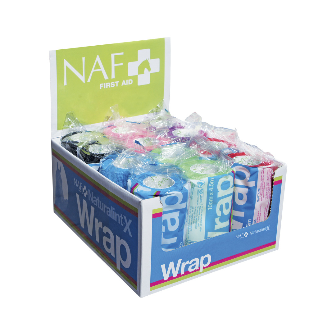 [721061012] Bandages NAF - NaturlintX Wrapx 12 (Noir)