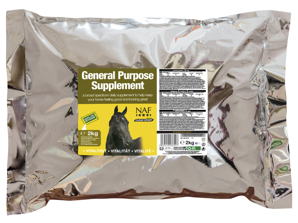 [721109200] Aliment complémentaire NAF "General Purpose Supp" Recharge