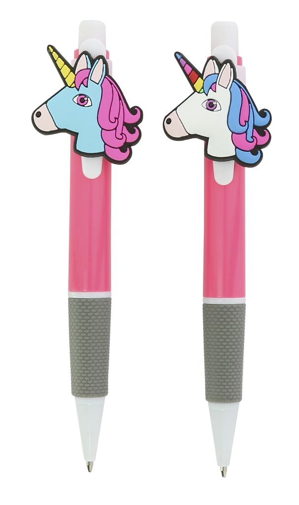 Set de 2 stylos EQUI-KIDS - Licorne