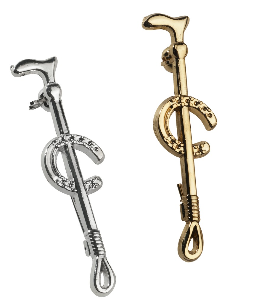 [902500001] EQUITHÈME tie pin (Argenté)