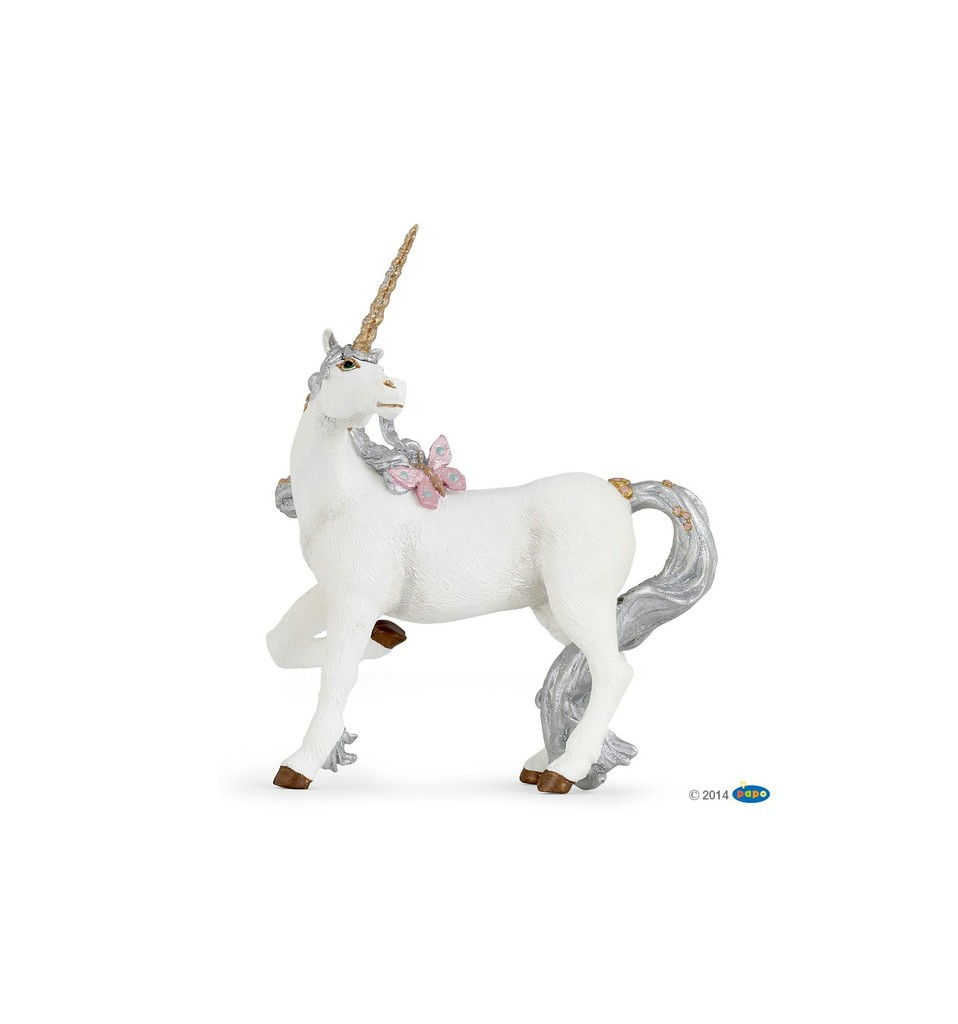 Licorne argentée PAPO
