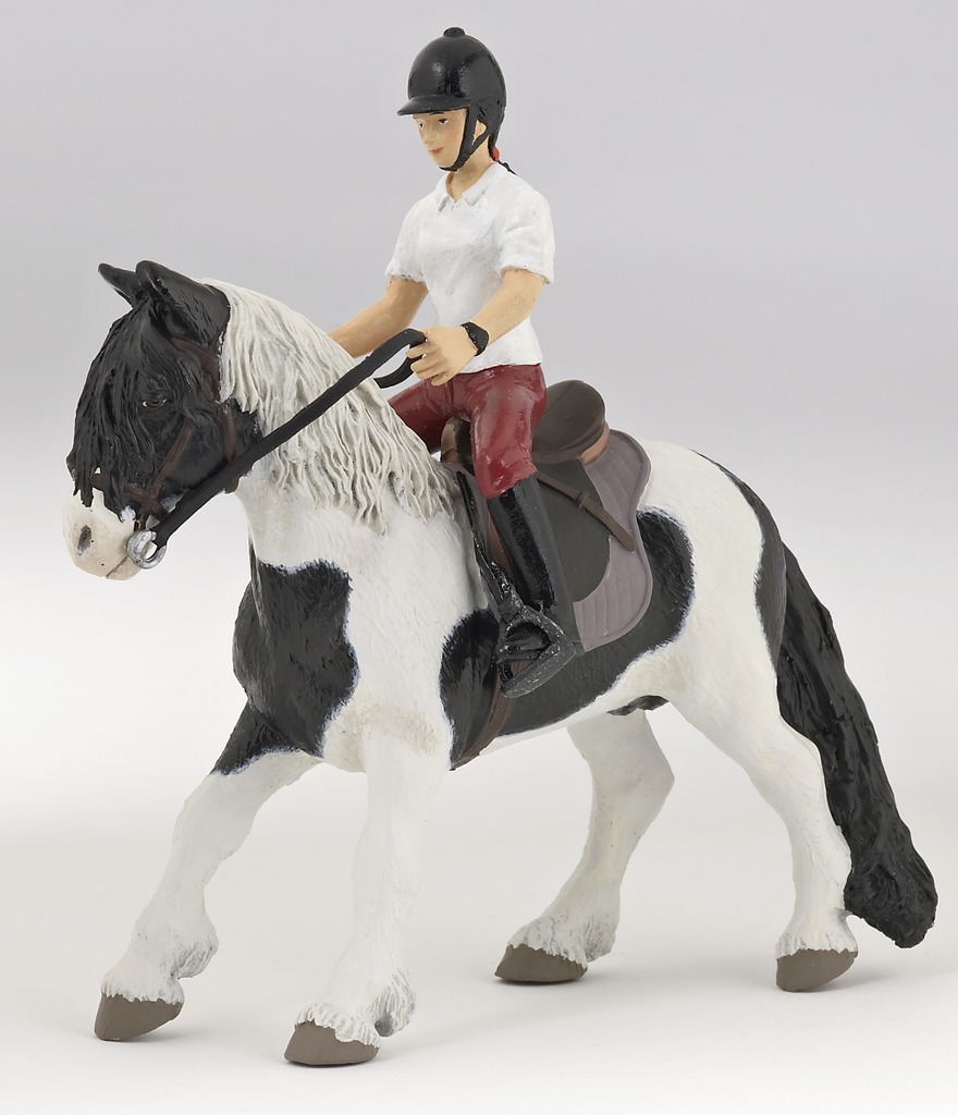 Poney sellé et harnaché PAPO