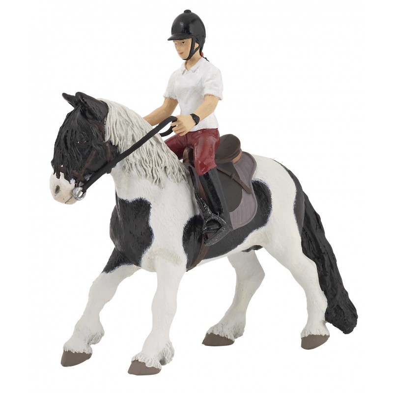 Poney sellé et harnaché PAPO