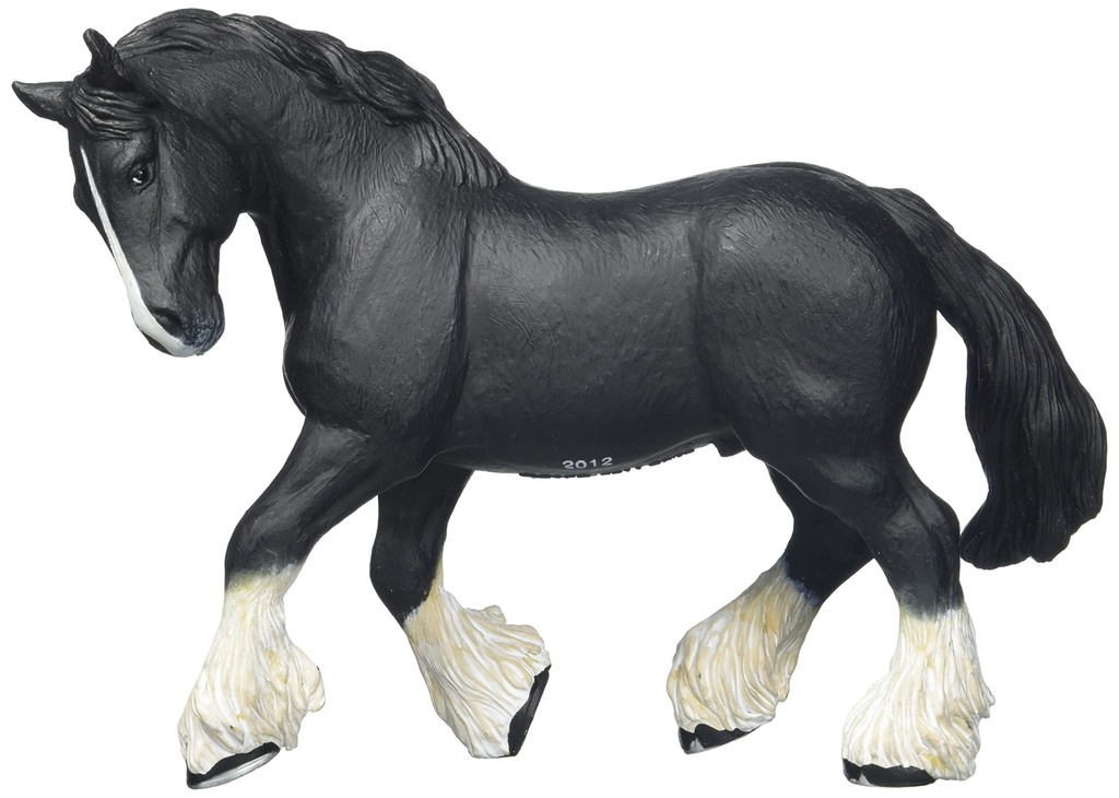 [905051517] Étalon Shire noir PAPO