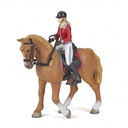 Cheval de promenade et sa cavalière PAPO