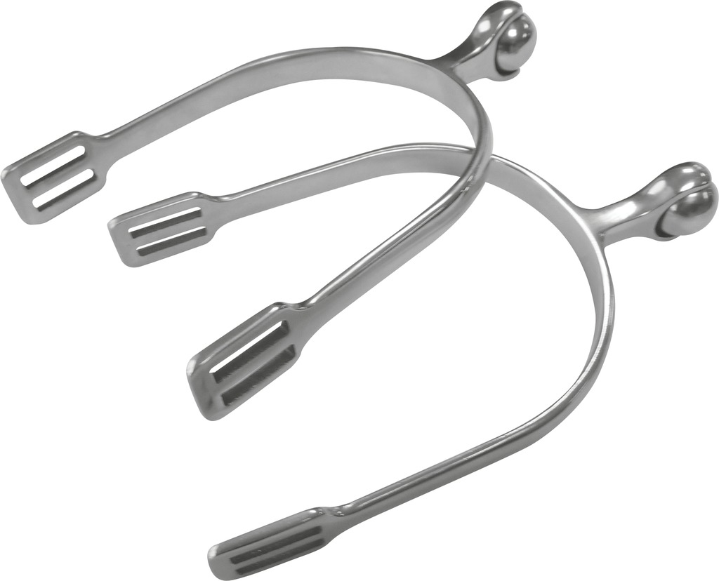 [920686030] Éperons FEELING inox à boule (Adulte homme)