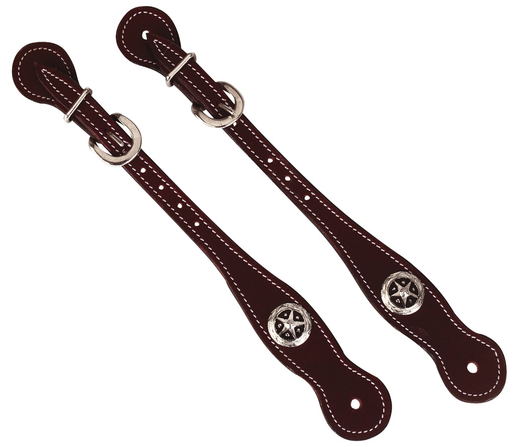 Lanières d'éperons western - Sheriff