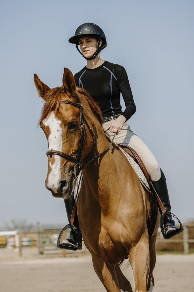 [963049021] T-shirt PRO SERIES "Rassembler", manches longues (34/XS)