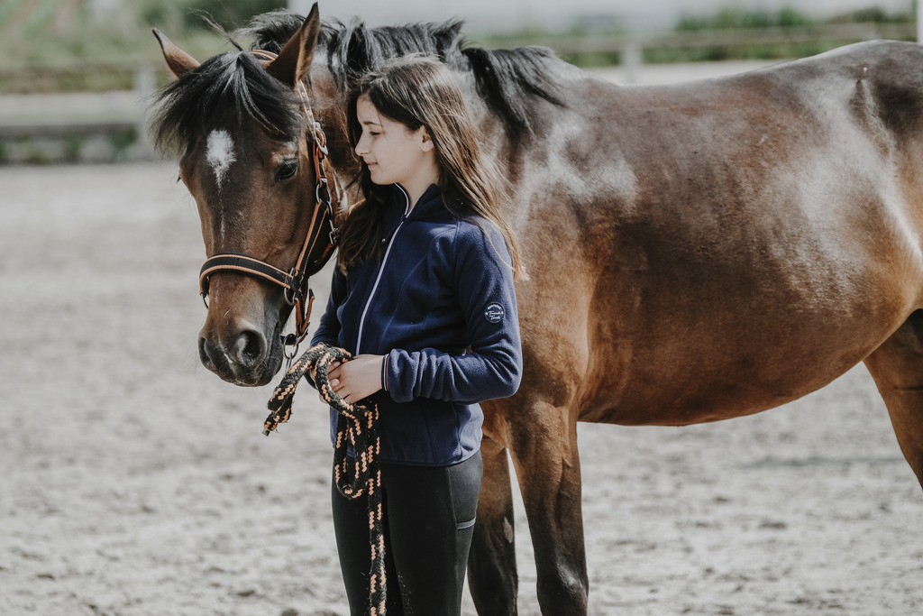 Veste polaire EQUITHÈME "Lena" enfant
