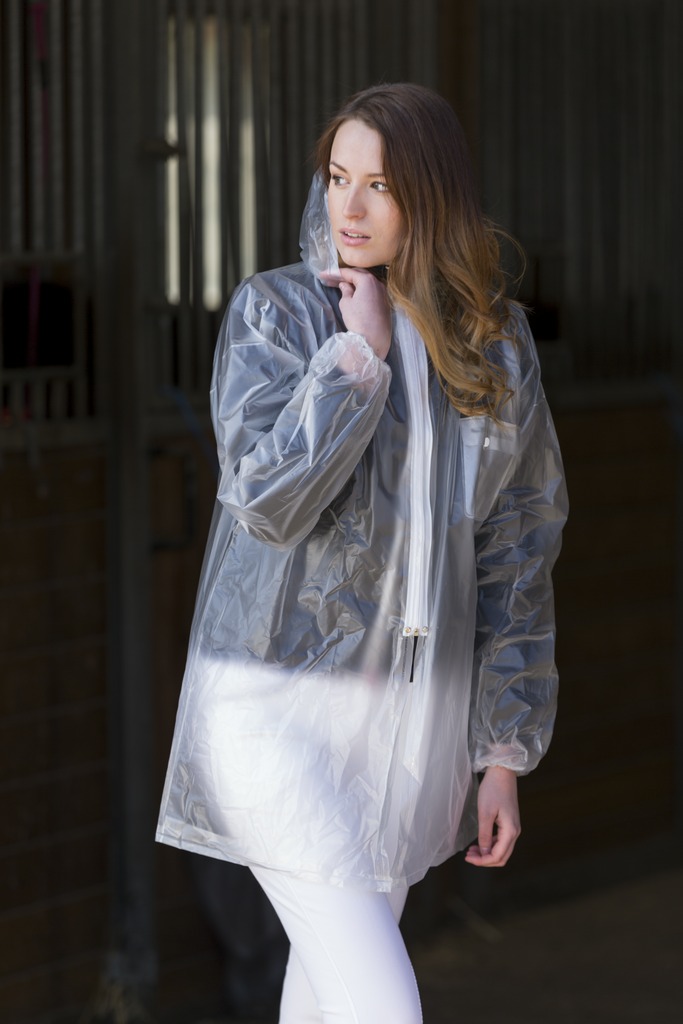 Imperméable transparent