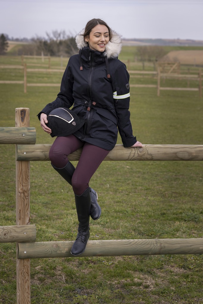 [978701071] Parka EQUITHÈME "Shelly" (Marine)