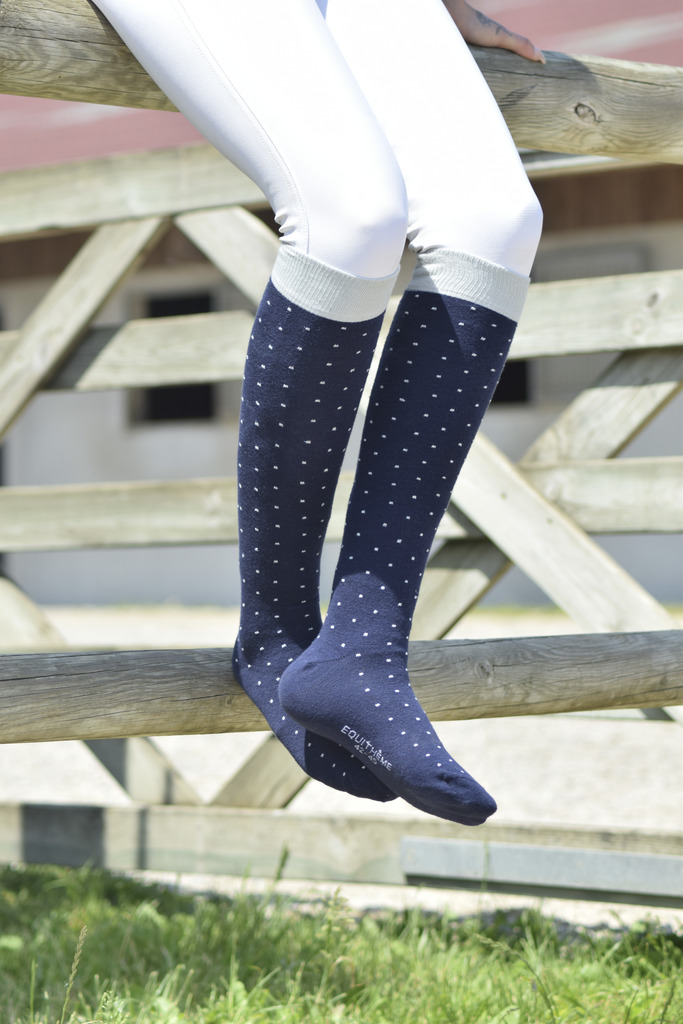 [986275007] Chaussettes EQUITHÈME "Peas" (31-34)