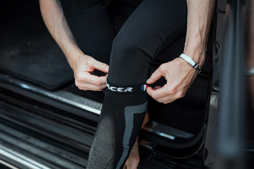 [COMPRESSION-RACER-002] Chaussettes RACER® "Compression" (35-38)