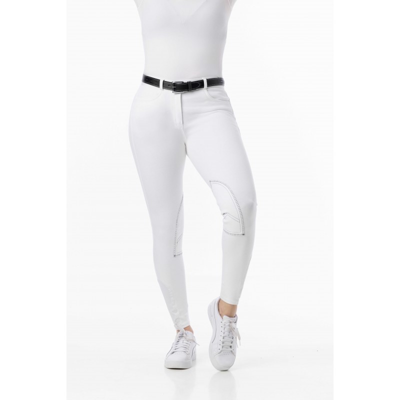 [989412134] Pantalon RIDING WORLD - Alexandrie - Femme (Blanc, 34/XS)